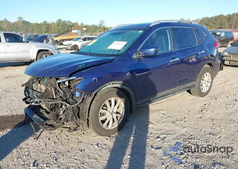 2017 Nissan Rogue Sv из США, поврежденный, VIN KNMAT2MT8HP602787